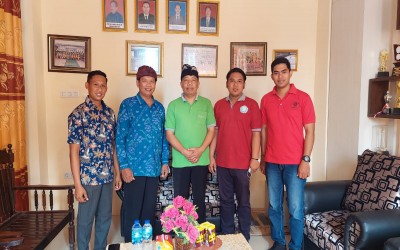 Kunjungan Kehormatan Pengurus Ikatan Alumni STAH Dharma Sentana Sulawesi Tengah