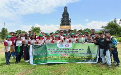 PENGABDIAN MAHASISWA STAH DHARMA SENTANA SULAWESI TENGAH