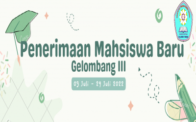 Penerimaan Mahasiswa Gelombang III