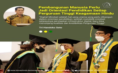 Sambutan Tri Handoko Seto dalam Acara Wisuda STAH Dharma Sentana